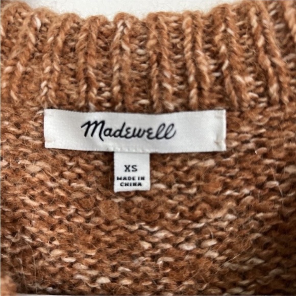 MADEWELL Striped Baxter Sweater Tunic Size XS - Picture 8 of 10